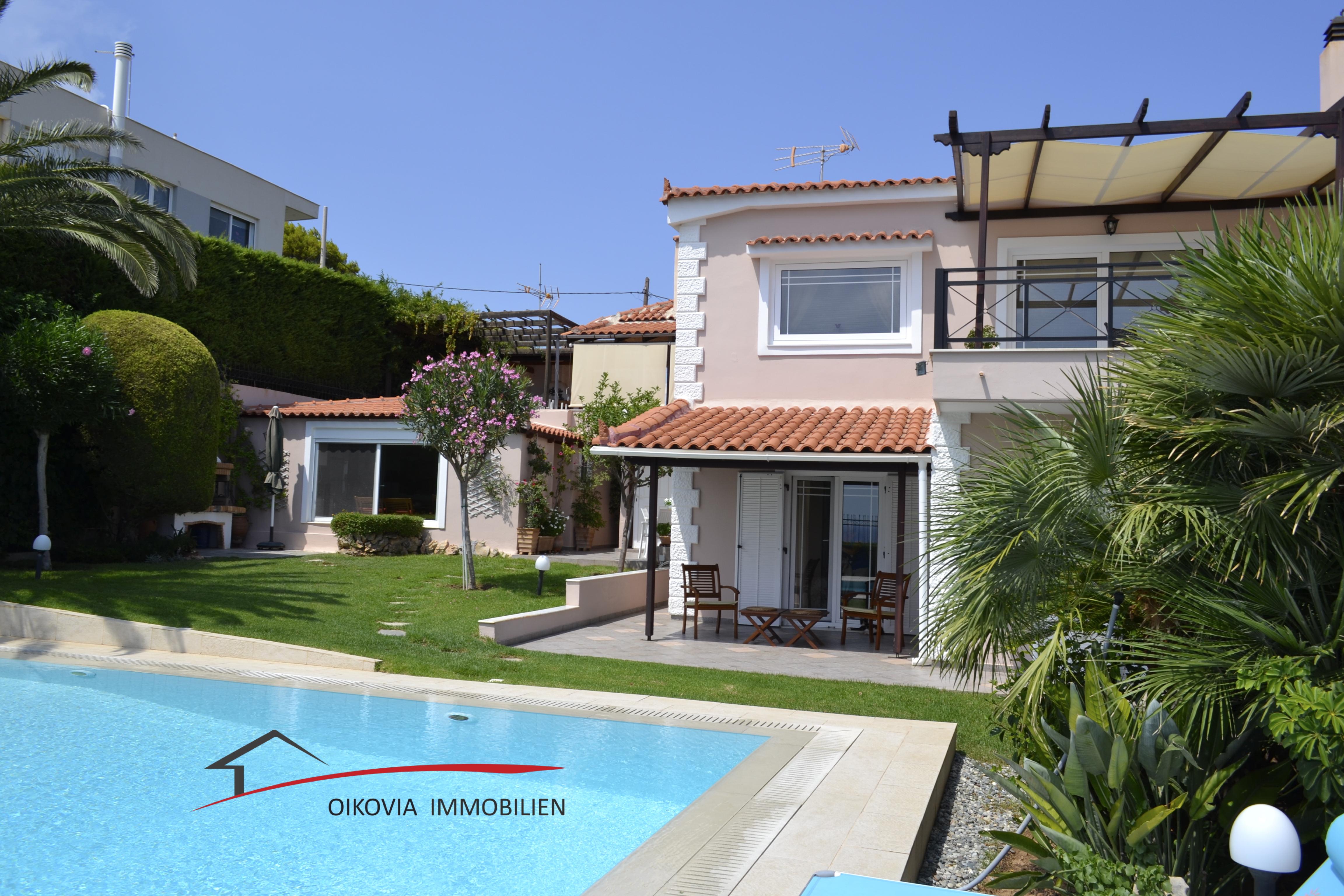 Anavyssos, Agios Nikolaos, Einfamilienhaus zu verkaufen, 184 m², Auf Grundstück 680 m²