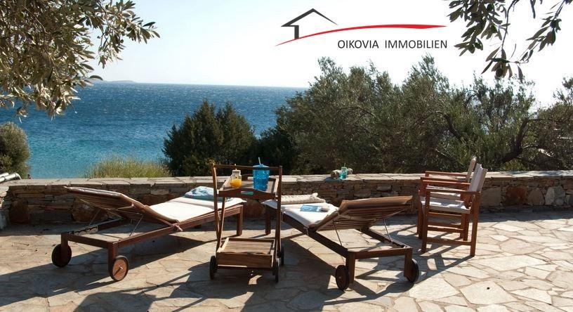 Villa direkt am Meer in Marmari auf der Insel Euböa/ Evia